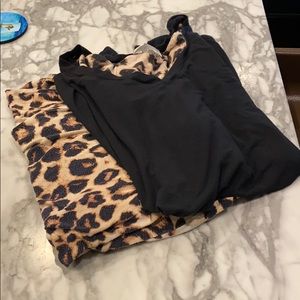 Leopard print Soma Pajama set